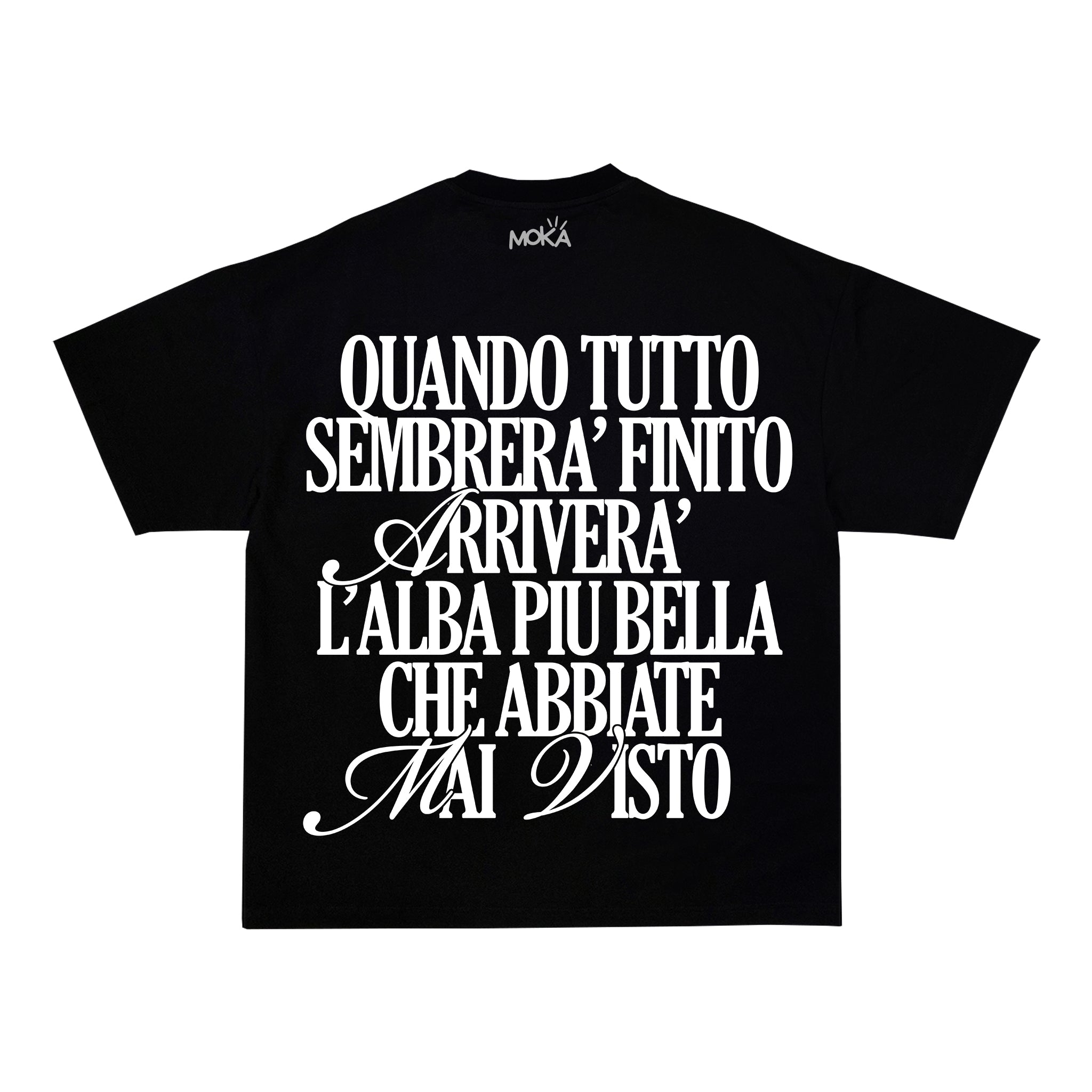 "QUANDO TUTTO SEMBRERÀ FINITO"